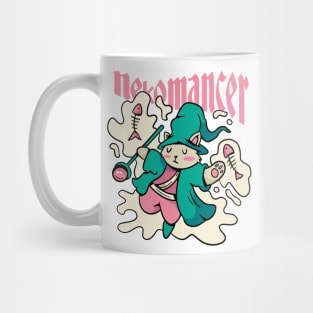 Nekomancer Cute Necromancer Cat Mug